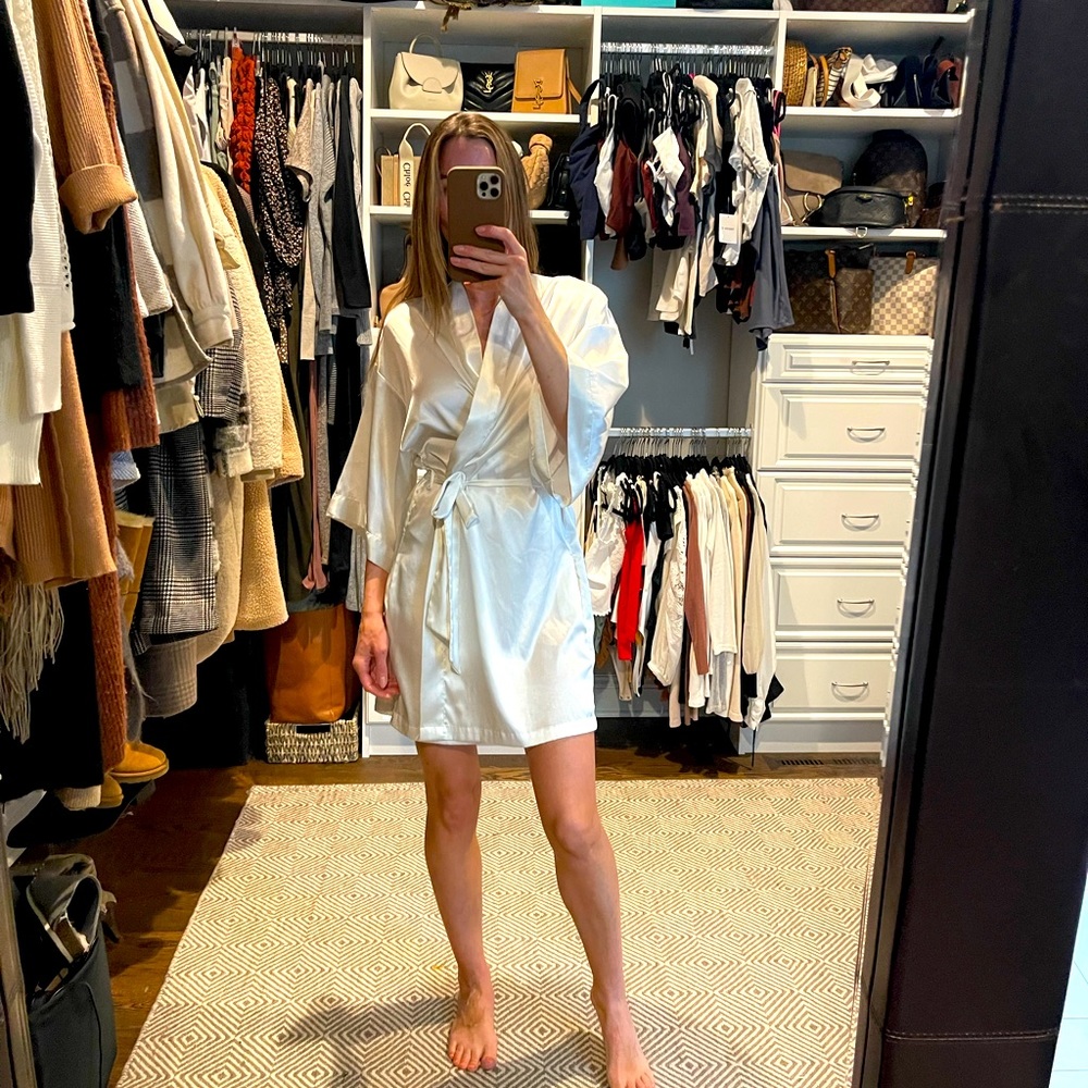 Victoria’s Secret silk robe